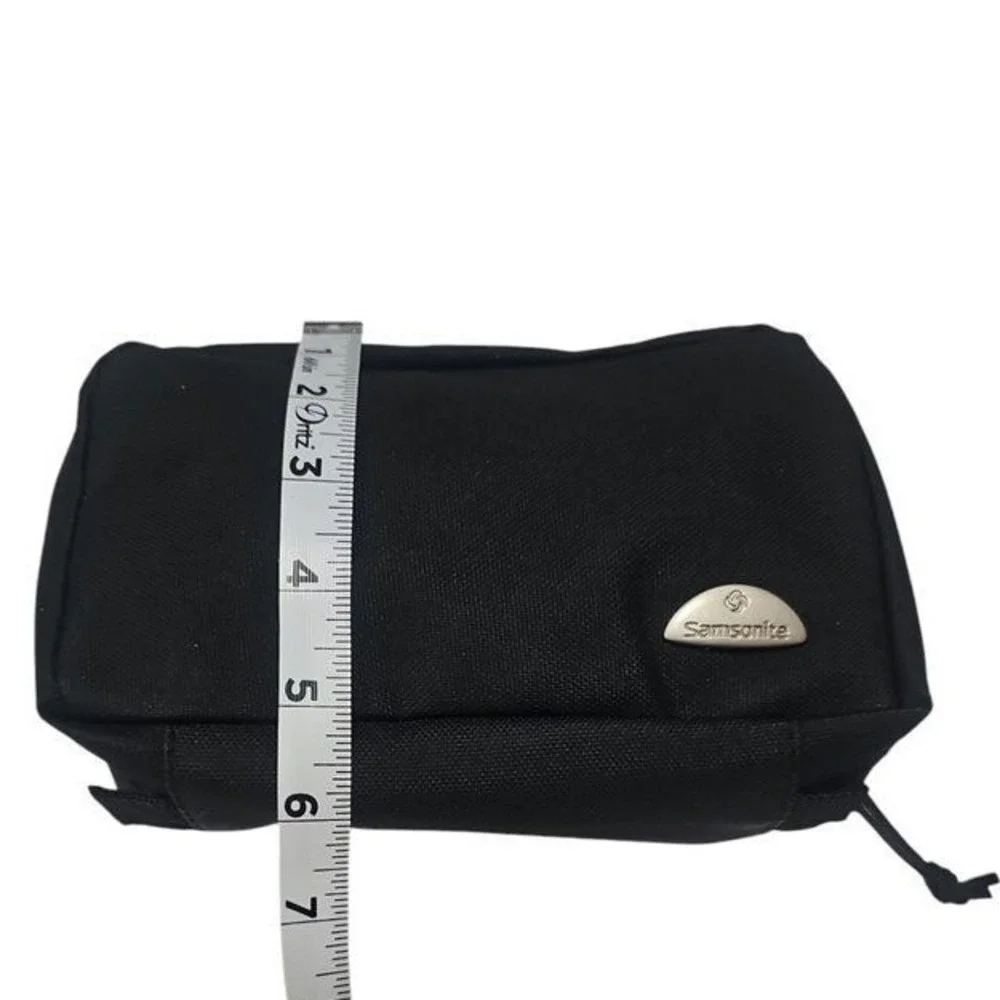 Samsonite Black Travel Toiletry Bag Hanging Organizer Makeup Case Storage‎